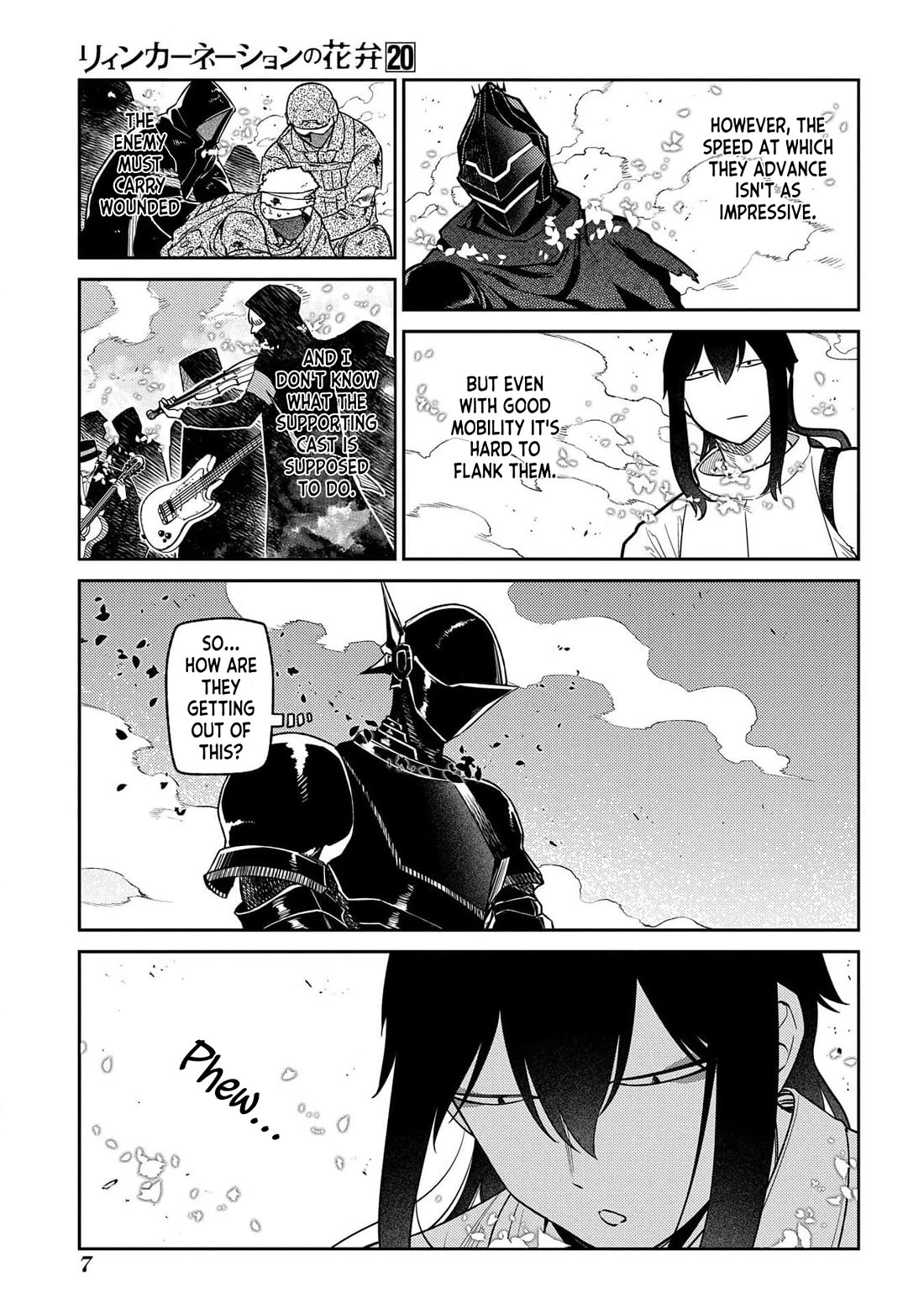 Reincarnation no Kaben Chapter 97 page 5 - Chapter 97: The mystical bullet of betrayal
