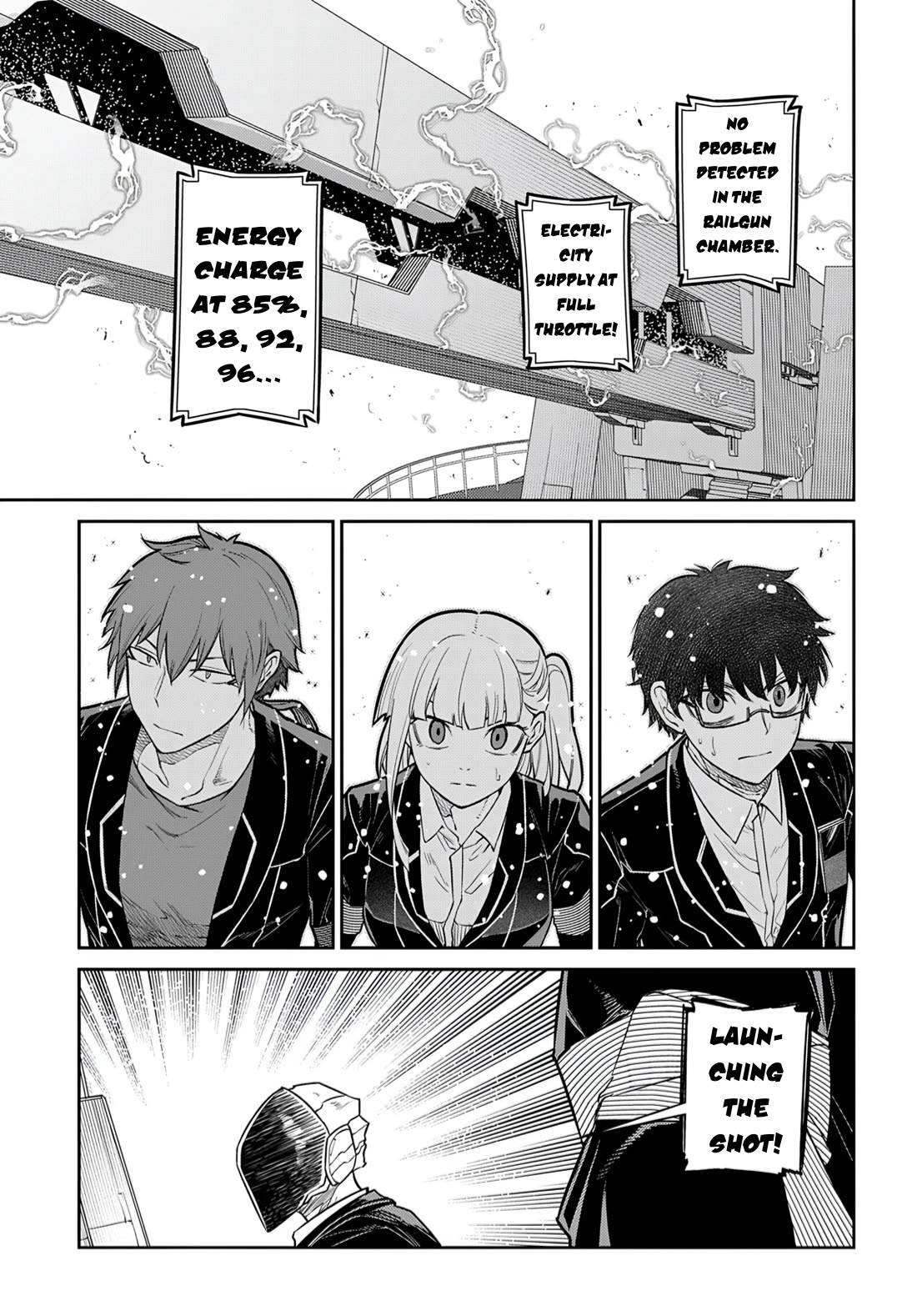 Reincarnation no Kaben Chapter 98 page 17 - Chapter 98: Railgun