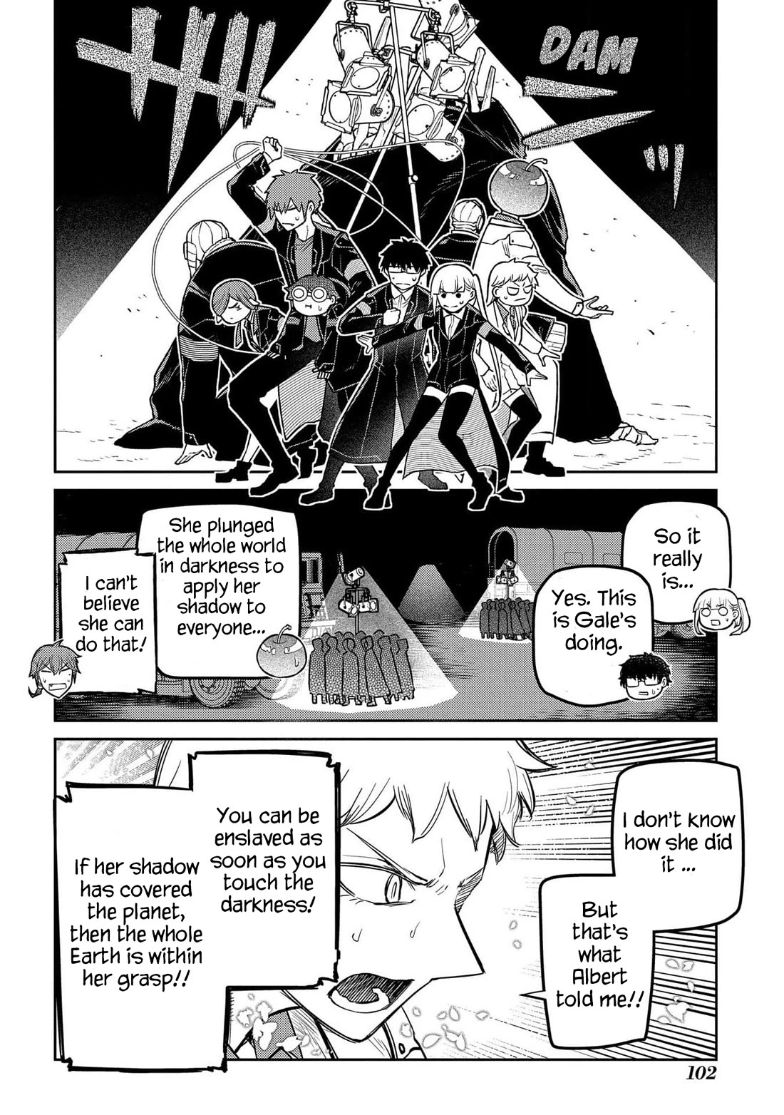 Reincarnation no Kaben Chapter 99 page 4 - Chapter 99: Eternal darkness