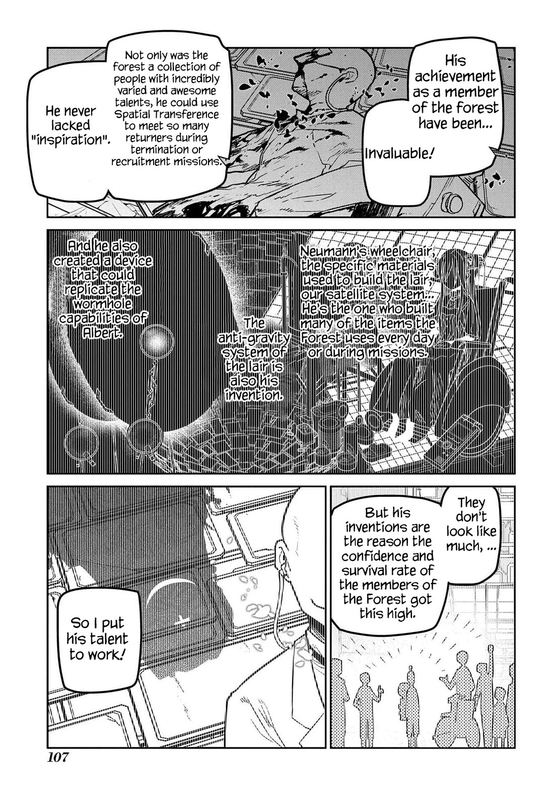 Reincarnation no Kaben Chapter 99 page 9 - Chapter 99: Eternal darkness