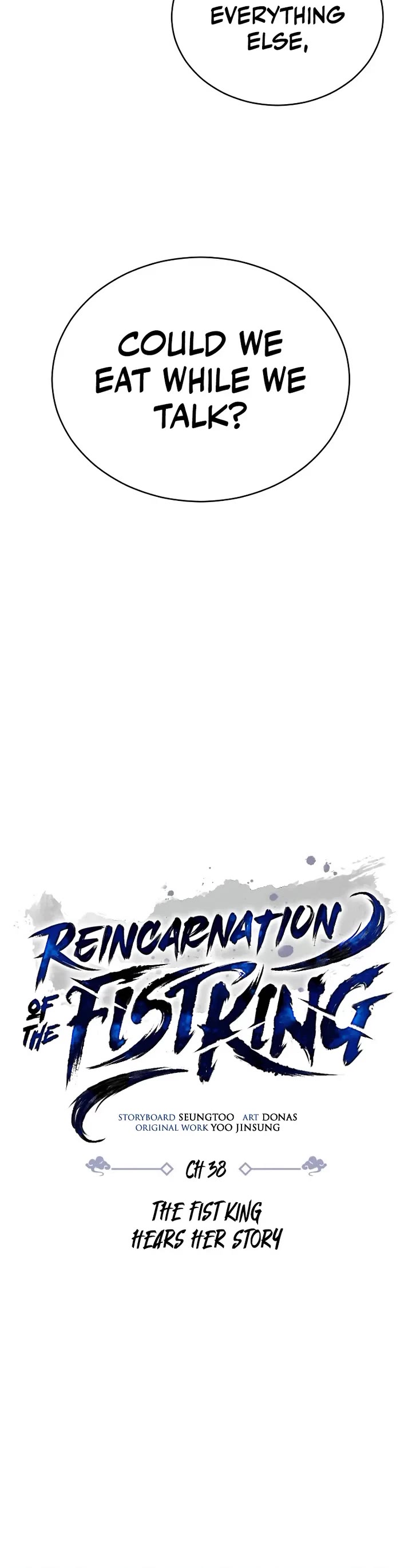 Reincarnation of the Fist King Chapter 38 page 9 - Chapter 38: The Fist King Hears Her Story