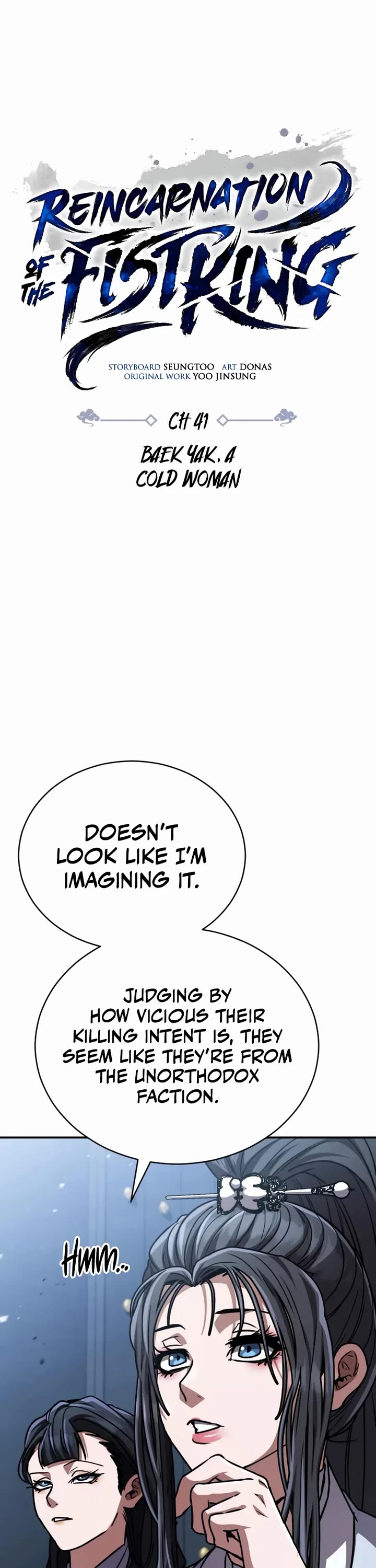 Reincarnation of the Fist King Chapter 41 page 36 - Chapter 41: Baek Yak, a Cold Woman
