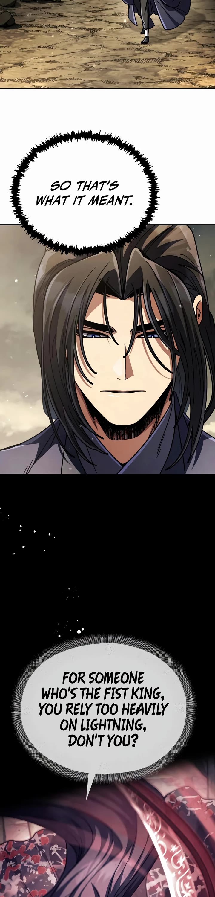 Reincarnation of the Fist King Chapter 50 page 3 - Chapter 50: The Fist King Feels the Weight of Responsibility (2)