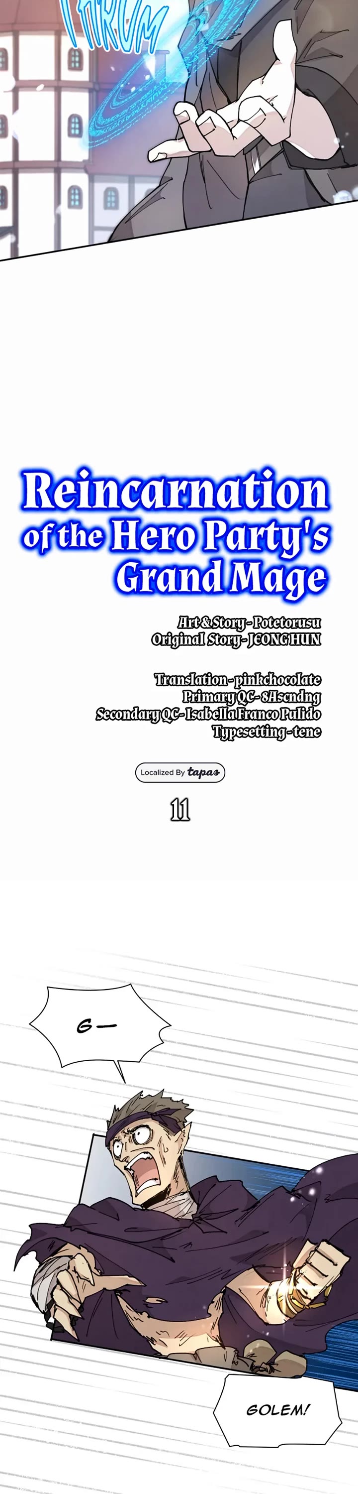Reincarnation of the Hero Party's Archmage Chapter 11 page 2 - Chapter 11