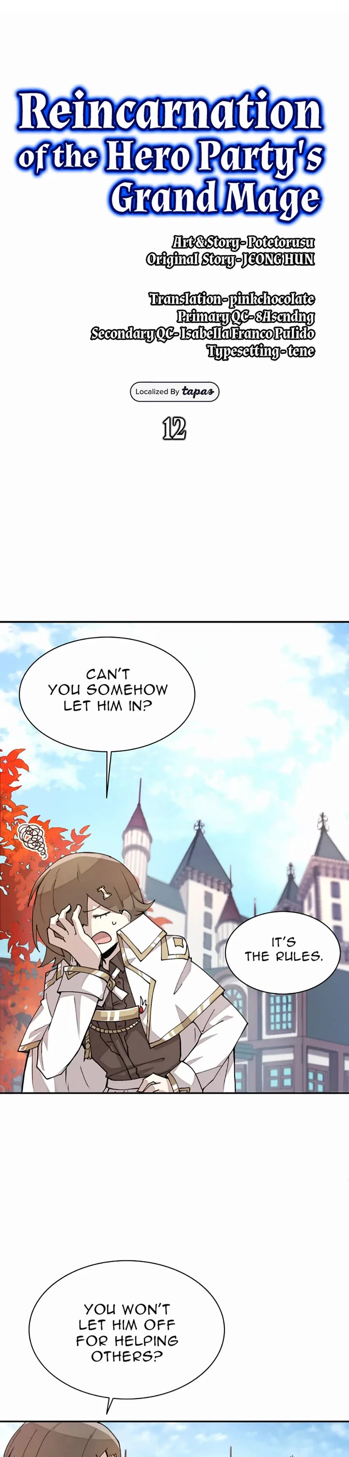Reincarnation of the Hero Party's Archmage Chapter 12 page 2 - Chapter 12