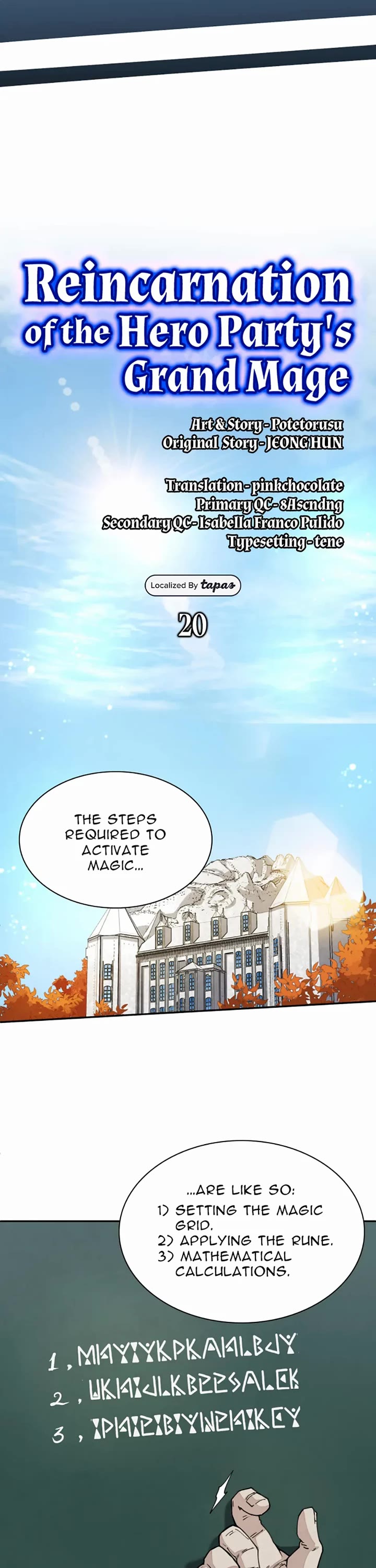 Reincarnation of the Hero Party's Archmage Chapter 20 page 2 - Chapter 20