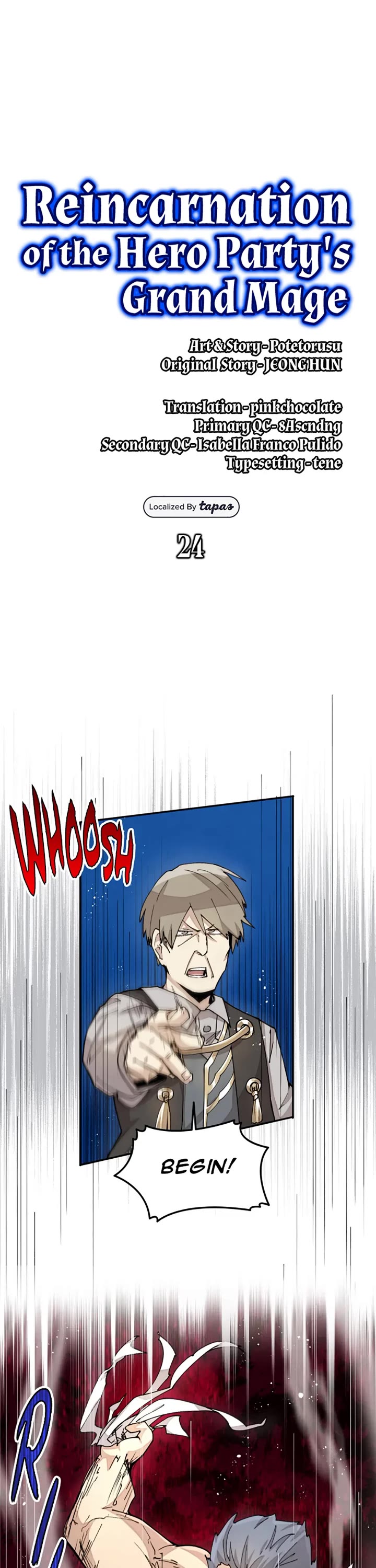Reincarnation of the Hero Party's Archmage Chapter 24 page 1 - Chapter 24