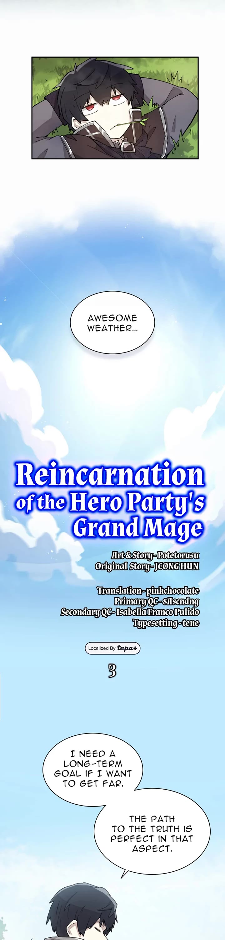 Reincarnation of the Hero Party's Archmage Chapter 3 page 2 - Chapter 3