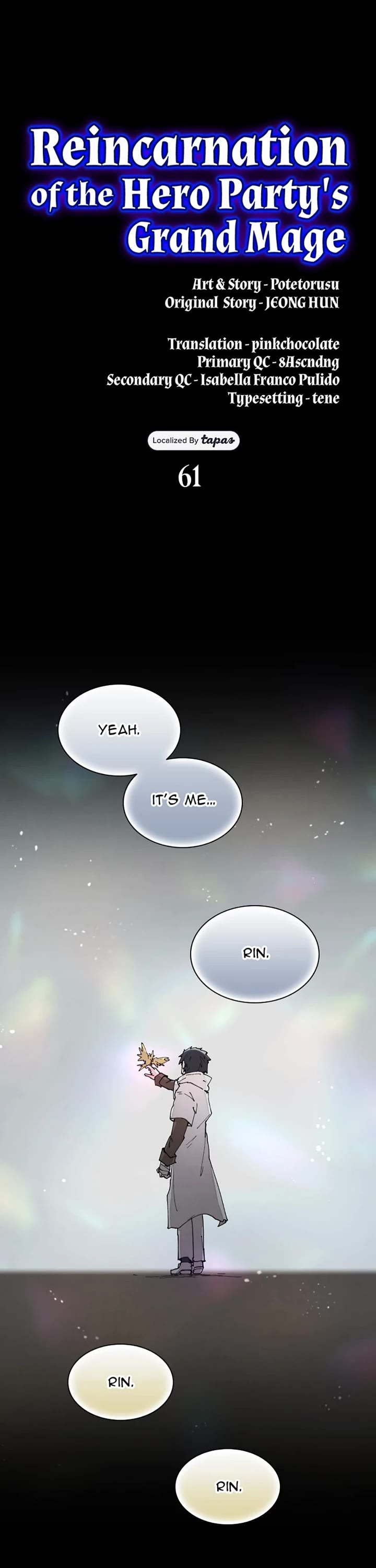 Reincarnation of the Hero Party's Archmage Chapter 61 page 1 - Chapter 61
