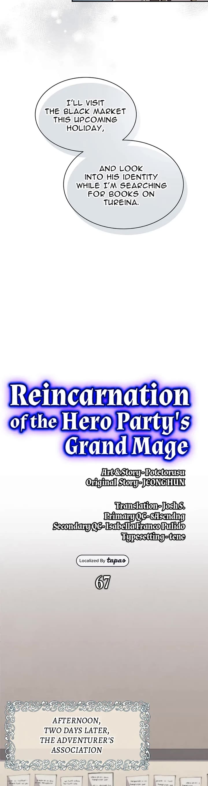 Reincarnation of the Hero Party's Archmage Chapter 67 page 9 - Chapter 67