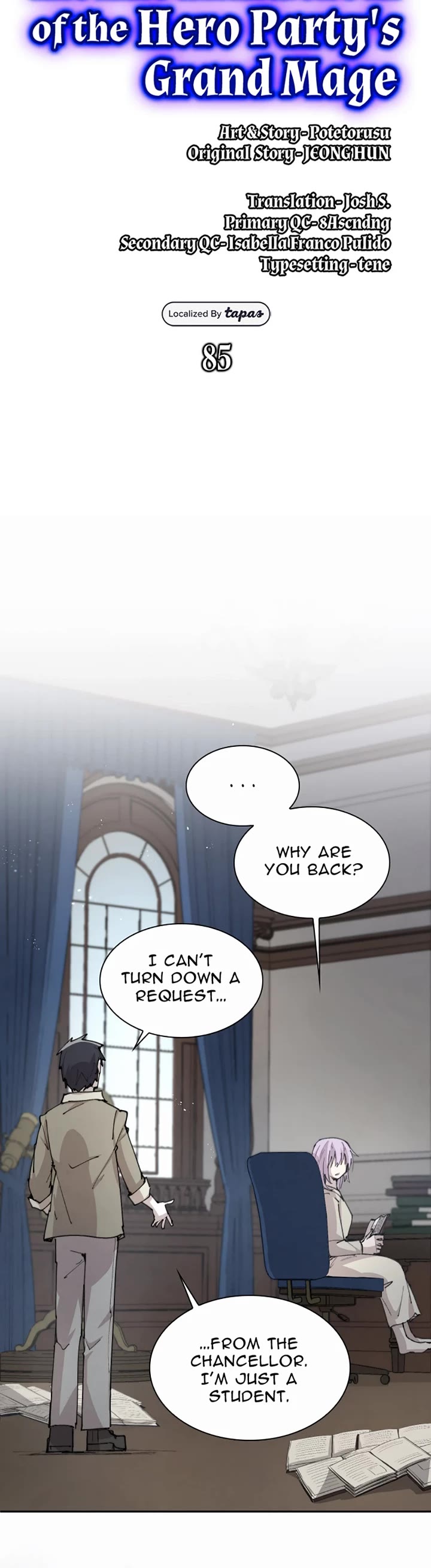 Reincarnation of the Hero Party's Archmage Chapter 85 page 4 - Chapter 85: Guidance