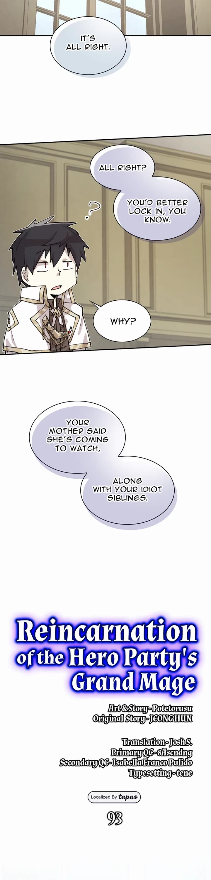 Reincarnation of the Hero Party's Archmage Chapter 93 page 18 - Chapter 93