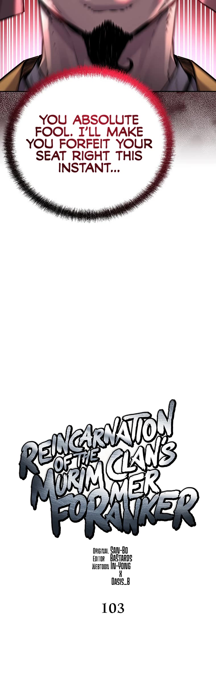 Reincarnation of the Murim Clan's Former Ranker Chapter 103 page 11 - Chapter 103