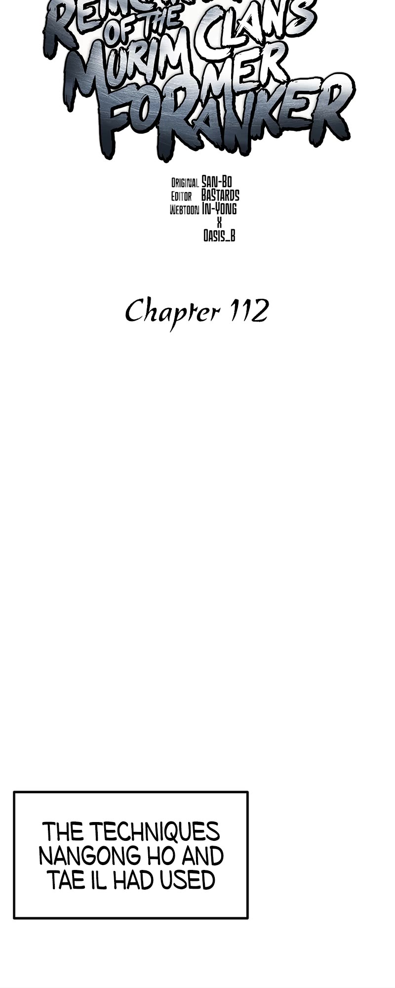 Reincarnation of the Murim Clan's Former Ranker Chapter 112 page 17 - Chapter 112