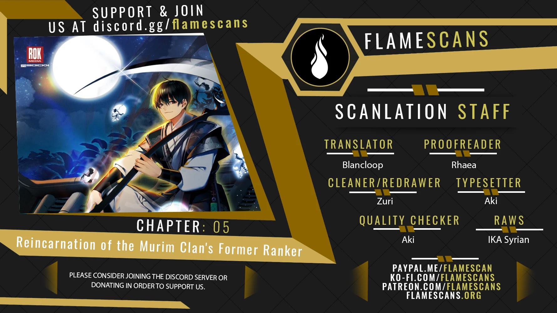 Reincarnation of the Murim Clan's Former Ranker Chapter 5 page 1 - Chapter 5
