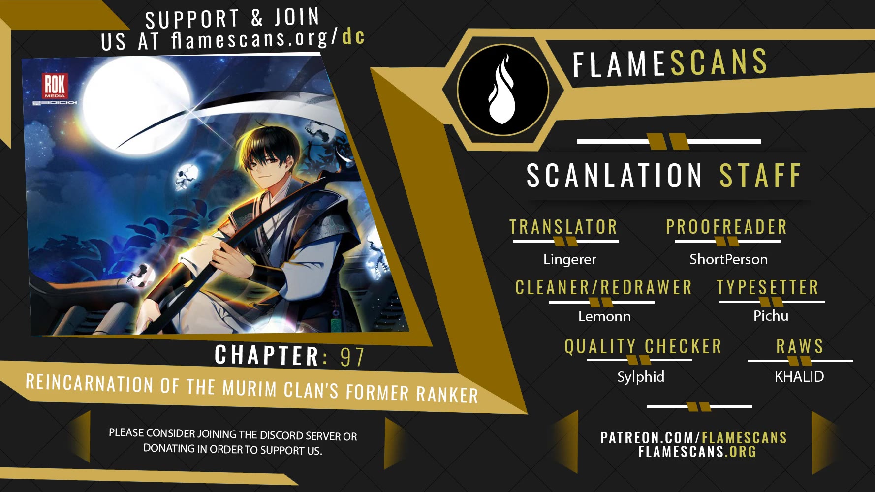Reincarnation of the Murim Clan's Former Ranker Chapter 97 page 1 - Chapter 97