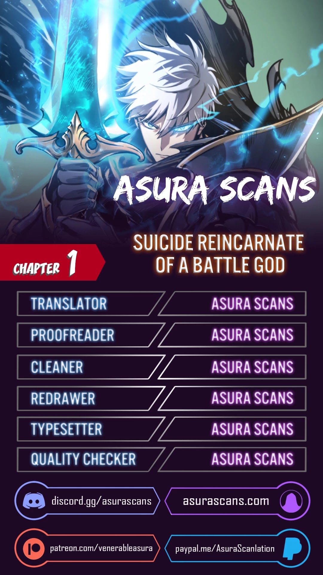 Reincarnation of the Suicidal Battle God Chapter 1 page 1 - Chapter 1
