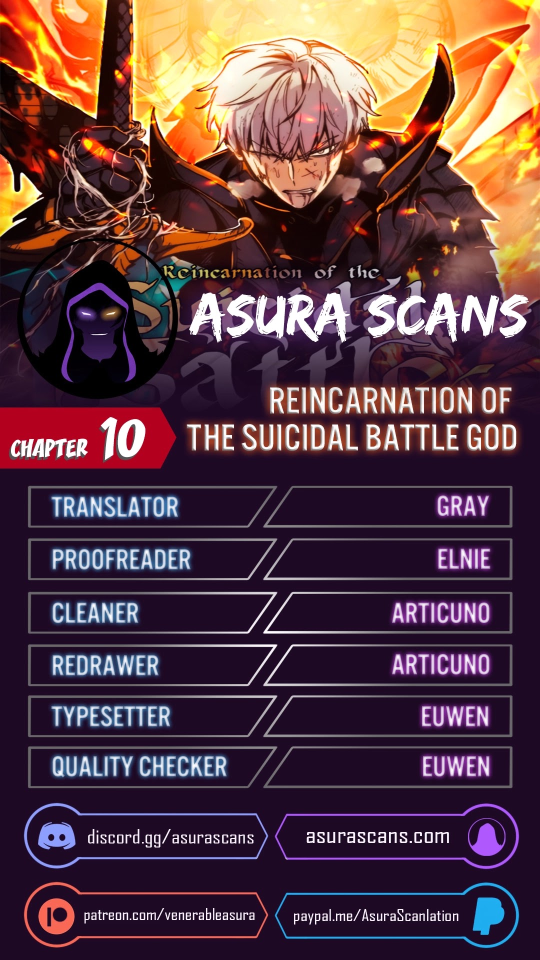 Reincarnation of the Suicidal Battle God Chapter 10 page 1 - Chapter 10