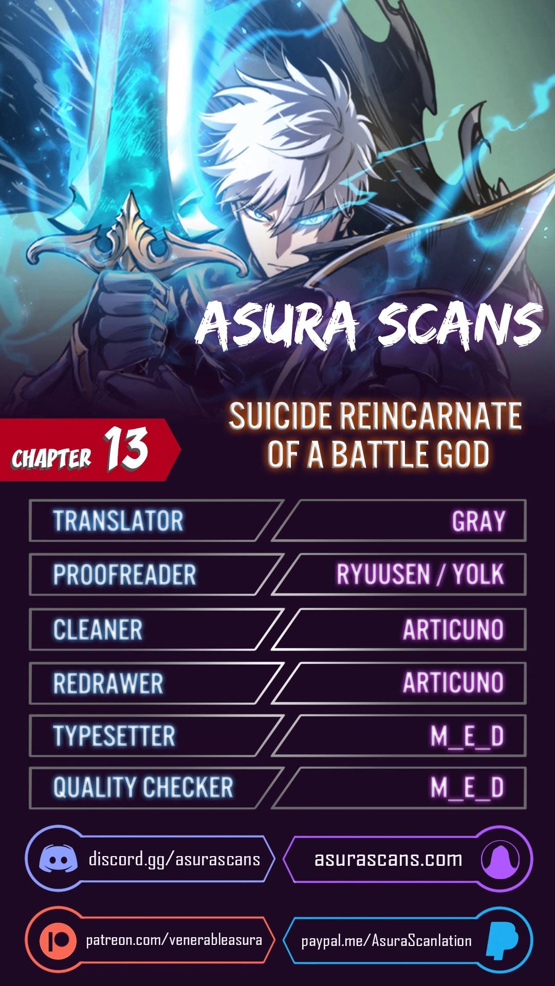 Reincarnation of the Suicidal Battle God Chapter 13 page 1 - Chapter 13