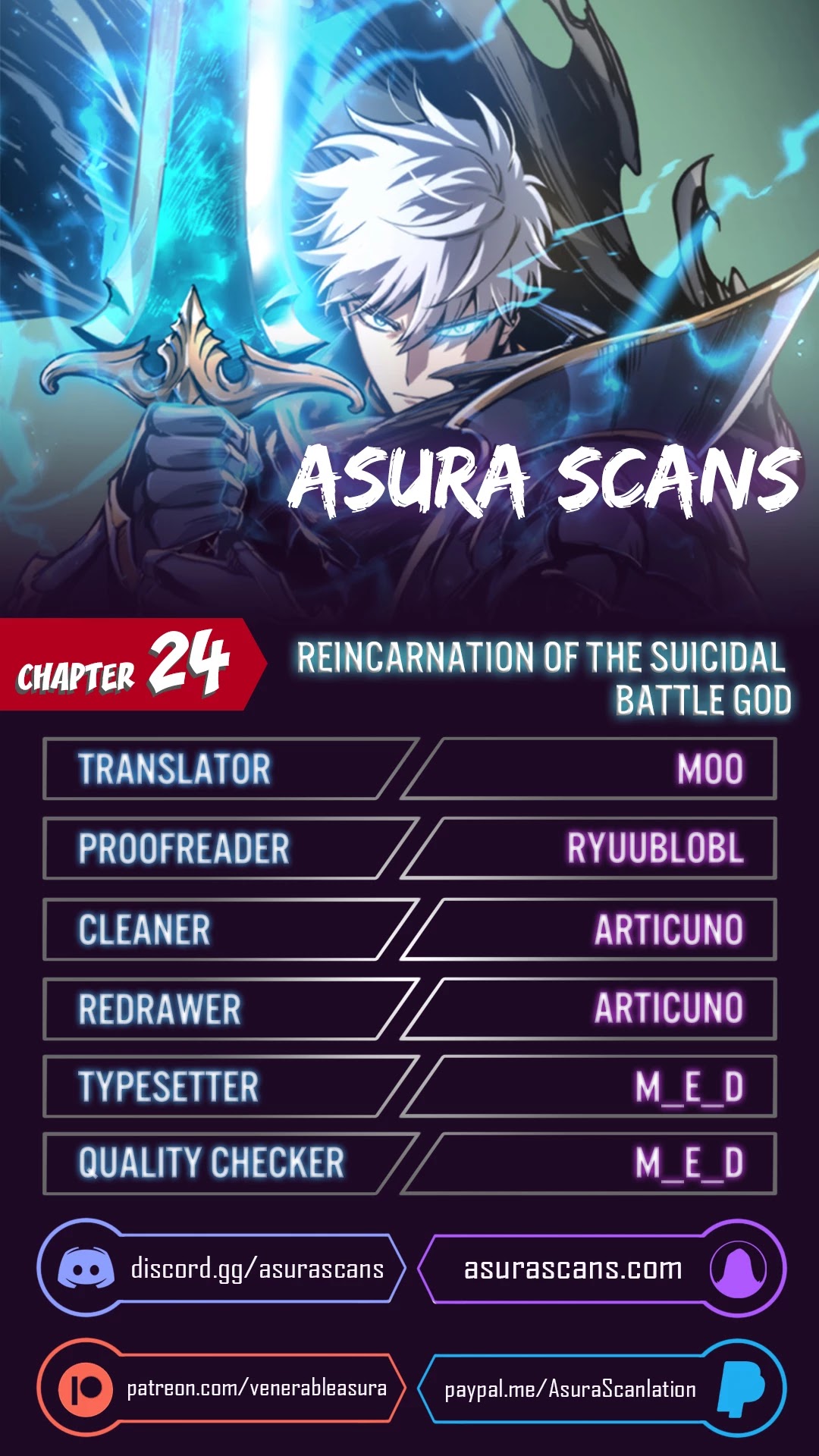Reincarnation of the Suicidal Battle God Chapter 24 page 1 - Chapter 24