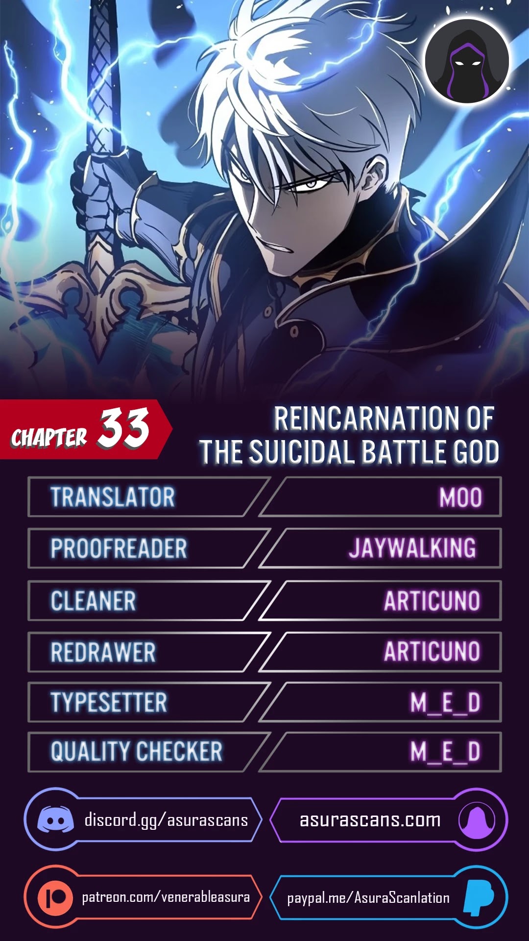 Reincarnation of the Suicidal Battle God Chapter 33 page 1 - Chapter 33
