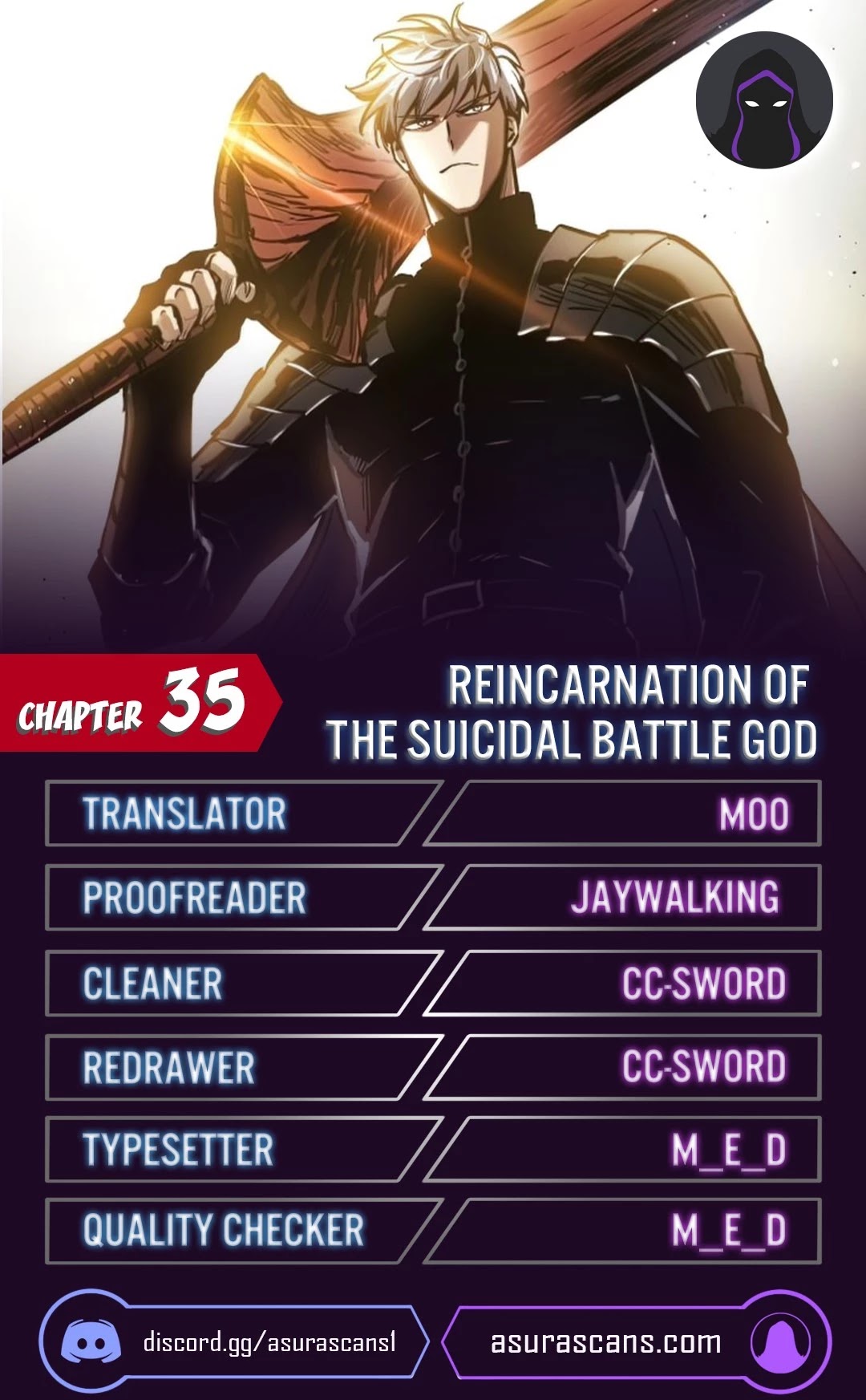 Reincarnation of the Suicidal Battle God Chapter 35 page 1 - Chapter 35