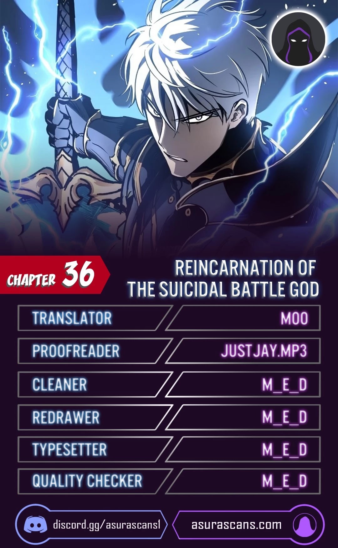 Reincarnation of the Suicidal Battle God Chapter 36 page 1 - Chapter 36