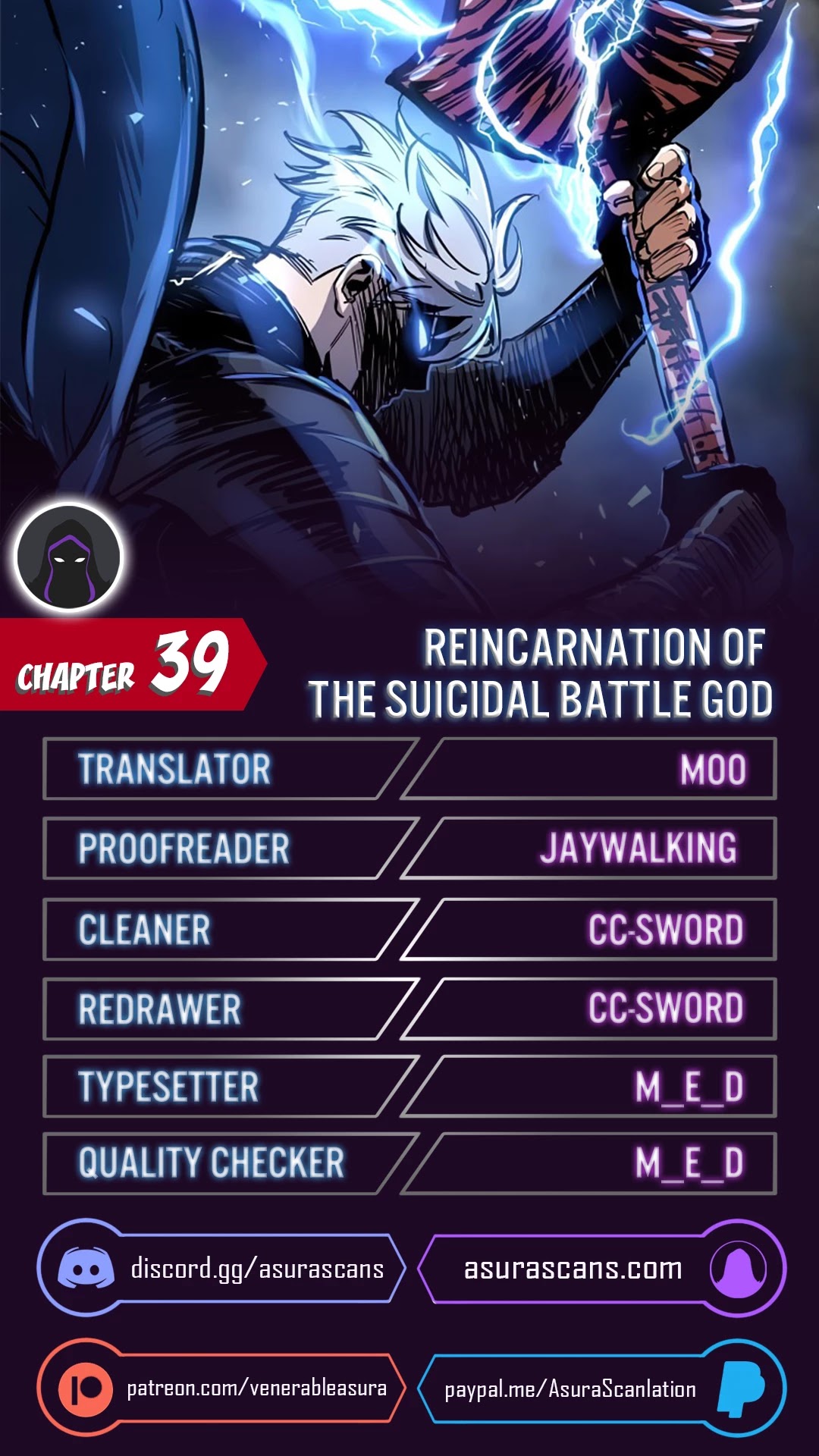 Reincarnation of the Suicidal Battle God Chapter 39 page 1 - Chapter 39
