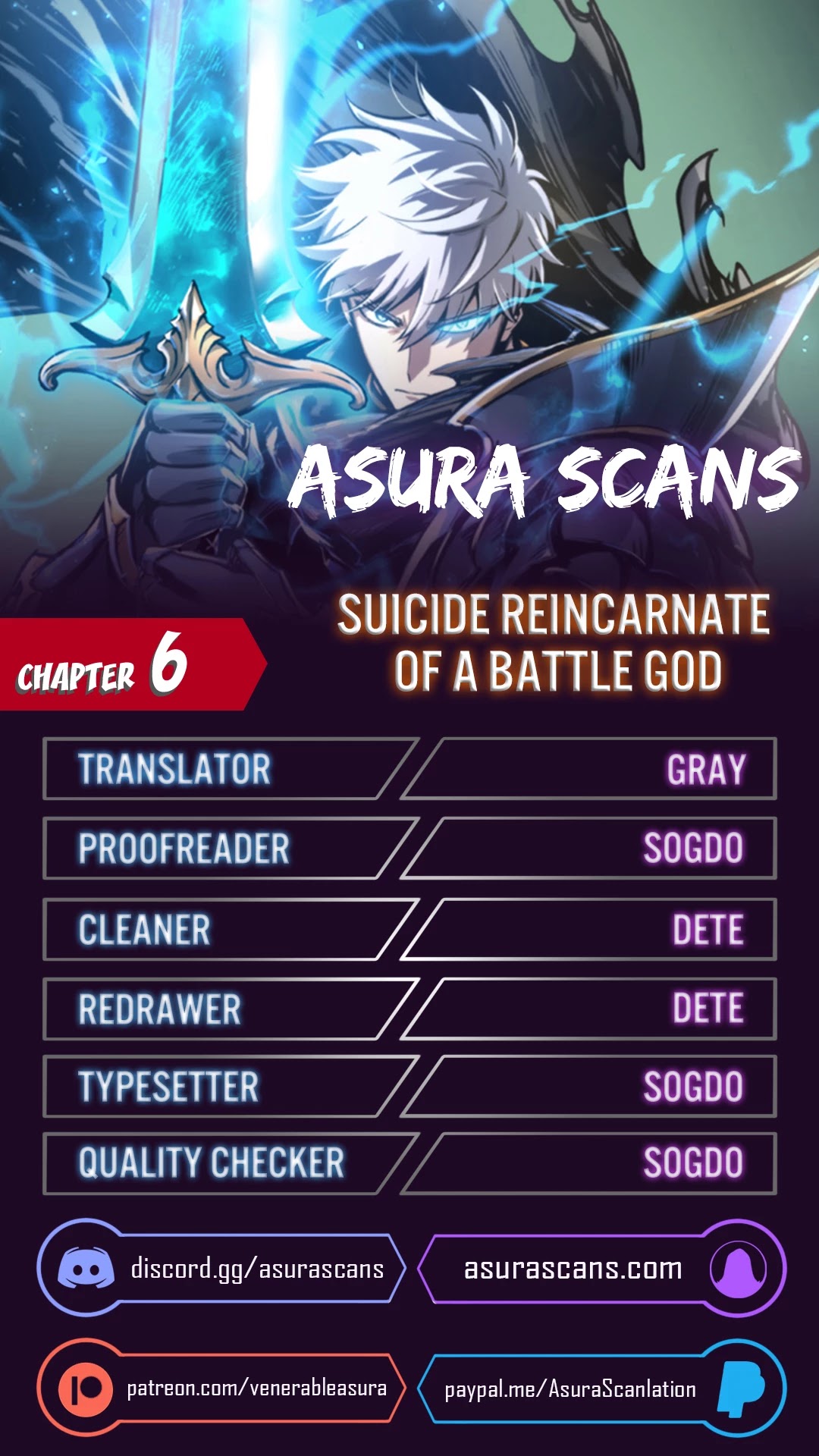 Reincarnation of the Suicidal Battle God Chapter 6 page 1 - Chapter 6
