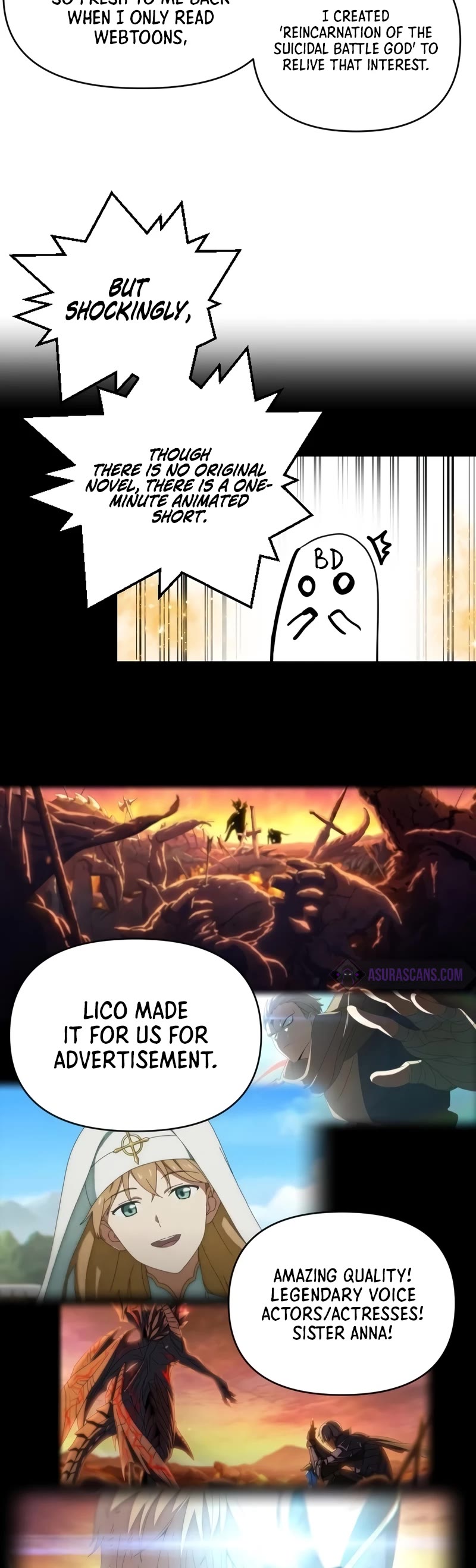 Reincarnation of the Suicidal Battle God Chapter 60.5 page 4 - Chapter 60.5 (2)