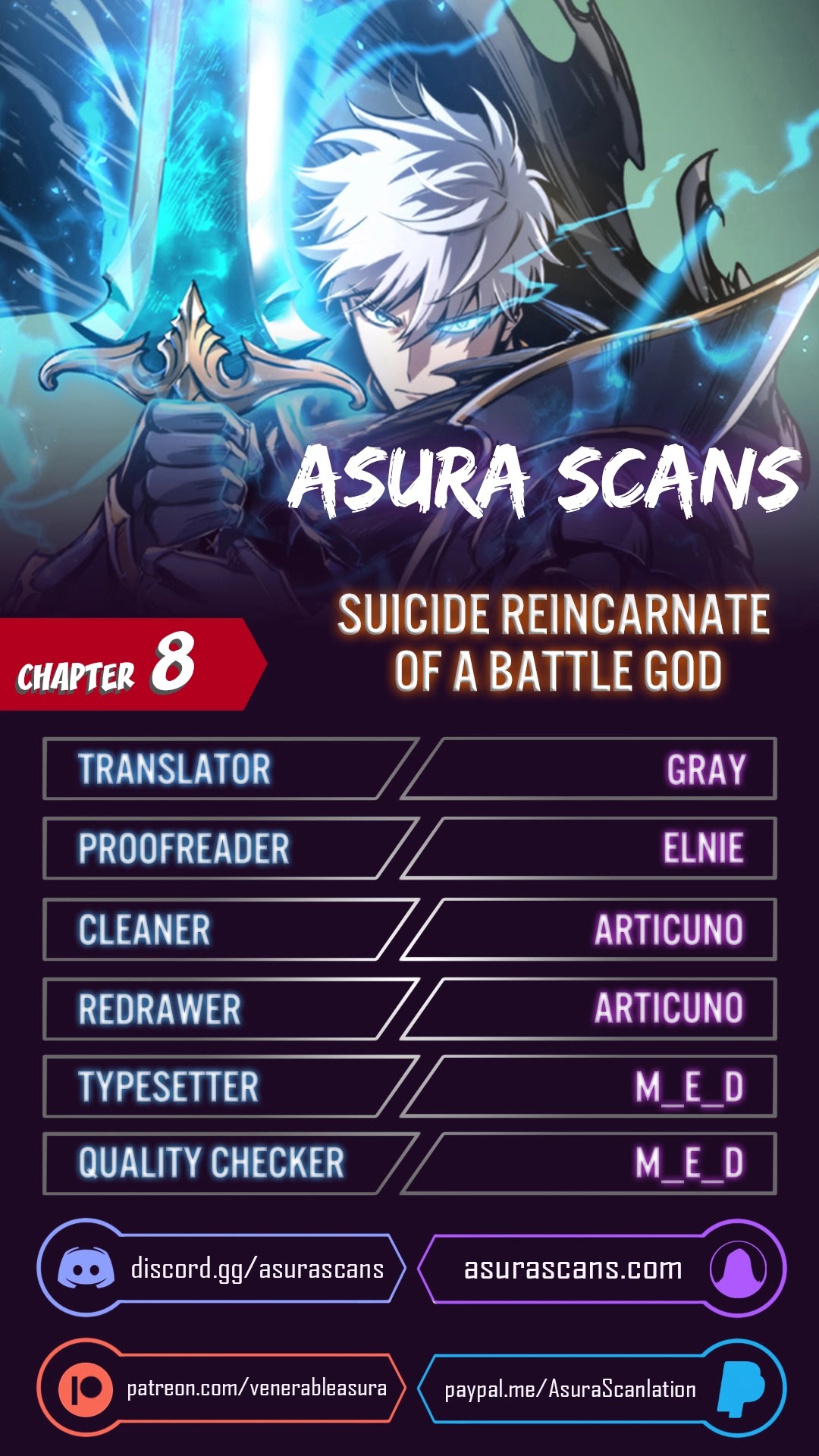Reincarnation of the Suicidal Battle God Chapter 8 page 1 - Chapter 8