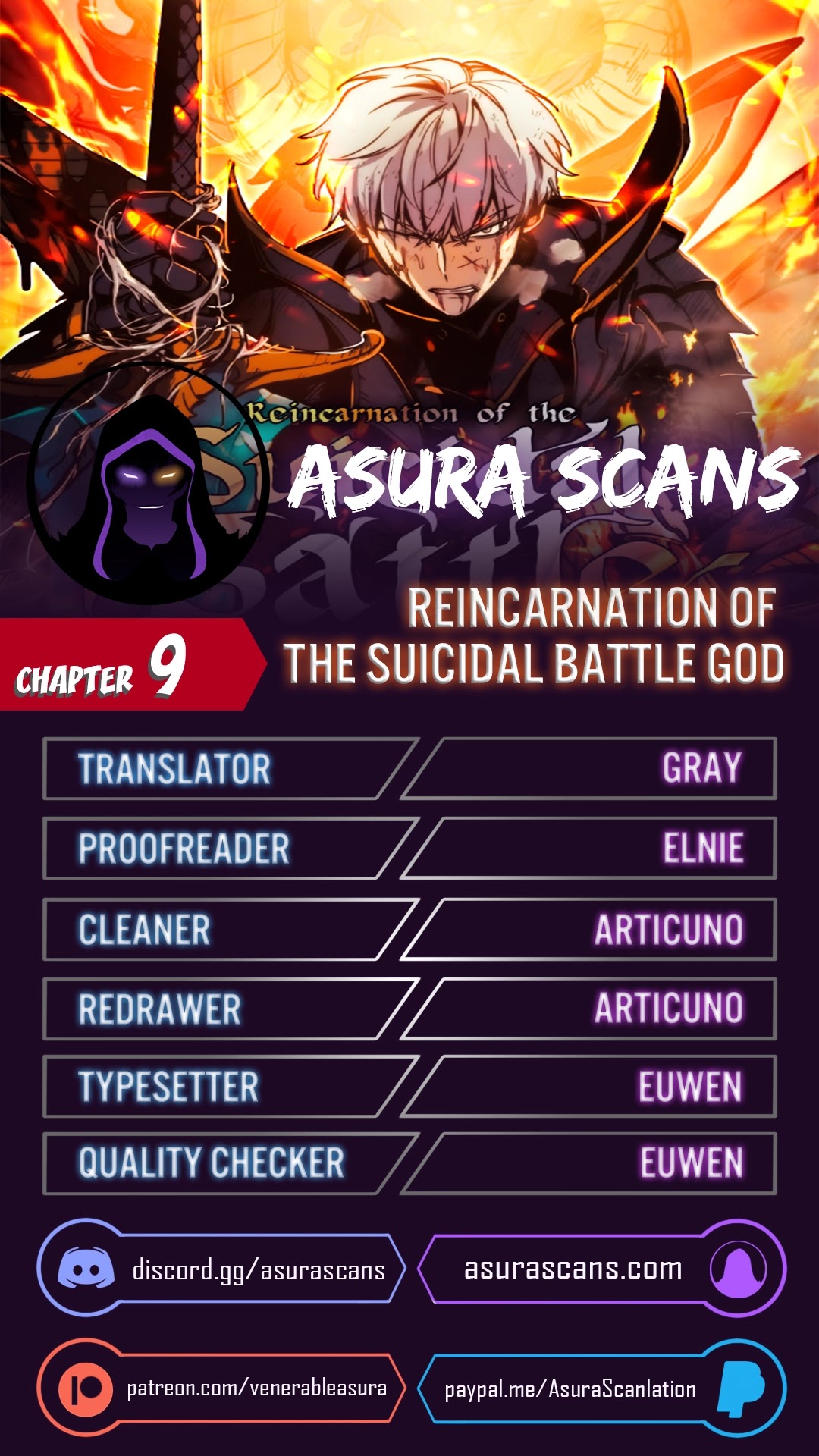 Reincarnation of the Suicidal Battle God Chapter 9 page 1 - Chapter 9