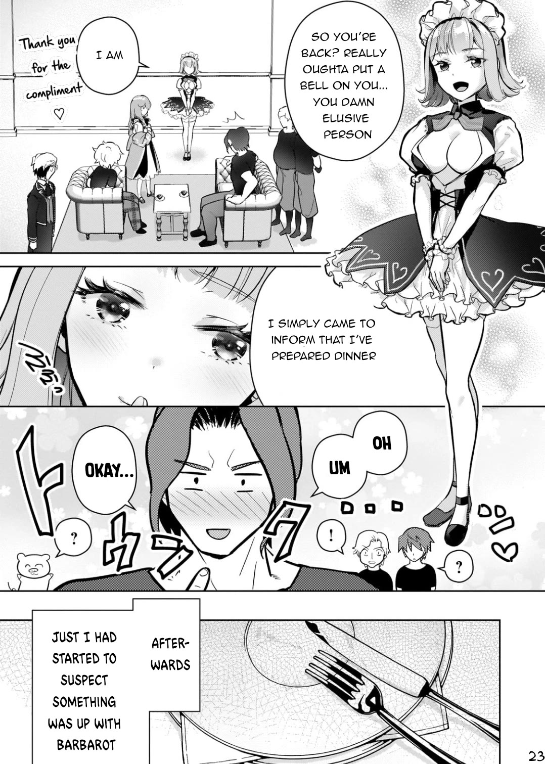 Reincarnation to the World of “Eroge”: The Story About Lazy Aristocrat Who Struggle for Resist His Destiny Chapter 8 page 24 - Chapter 8