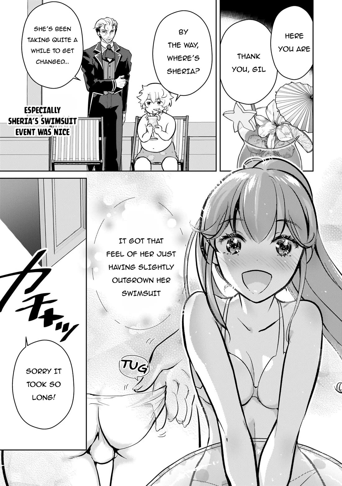 Reincarnation to the World of “Eroge”: The Story About Lazy Aristocrat Who Struggle for Resist His Destiny Chapter 9.5 page 3 - Chapter 9.5: The Swimsuit Extra Chapter that Everbody Loves
