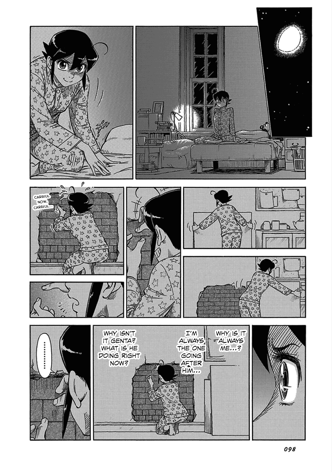 Reiroukan Kenzai Nariya Chapter 11 page 12 - Chapter 11: Prison Break