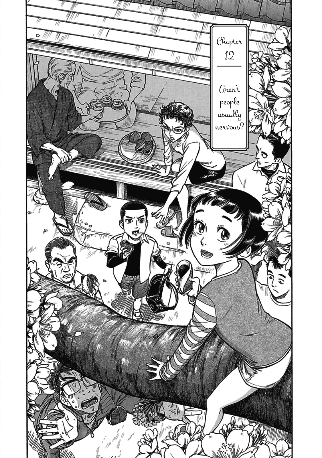 Reiroukan Kenzai Nariya Chapter 12 page 1 - Chapter 12: Aren't People Usually Nervous?