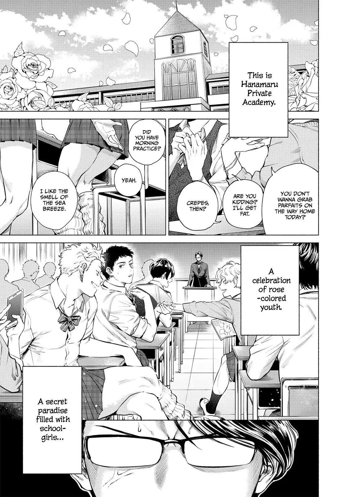 Reiwa Hanamaru Gakuen Chapter 1 page 3 - Chapter 1: #HanamaruAcademy #Kiretani-san