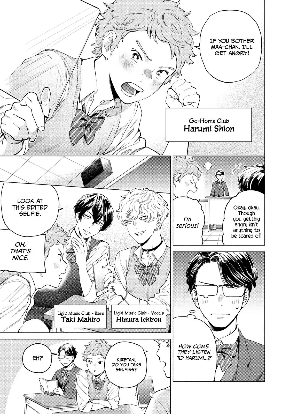 Reiwa Hanamaru Gakuen Chapter 1 page 5 - Chapter 1: #HanamaruAcademy #Kiretani-san