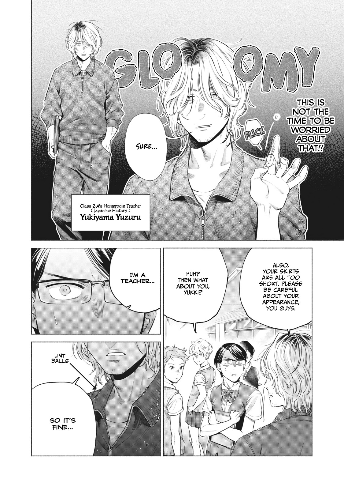 Reiwa Hanamaru Gakuen Chapter 10 page 3 - Chapter 10: #OMG #Yukiyama-sensei