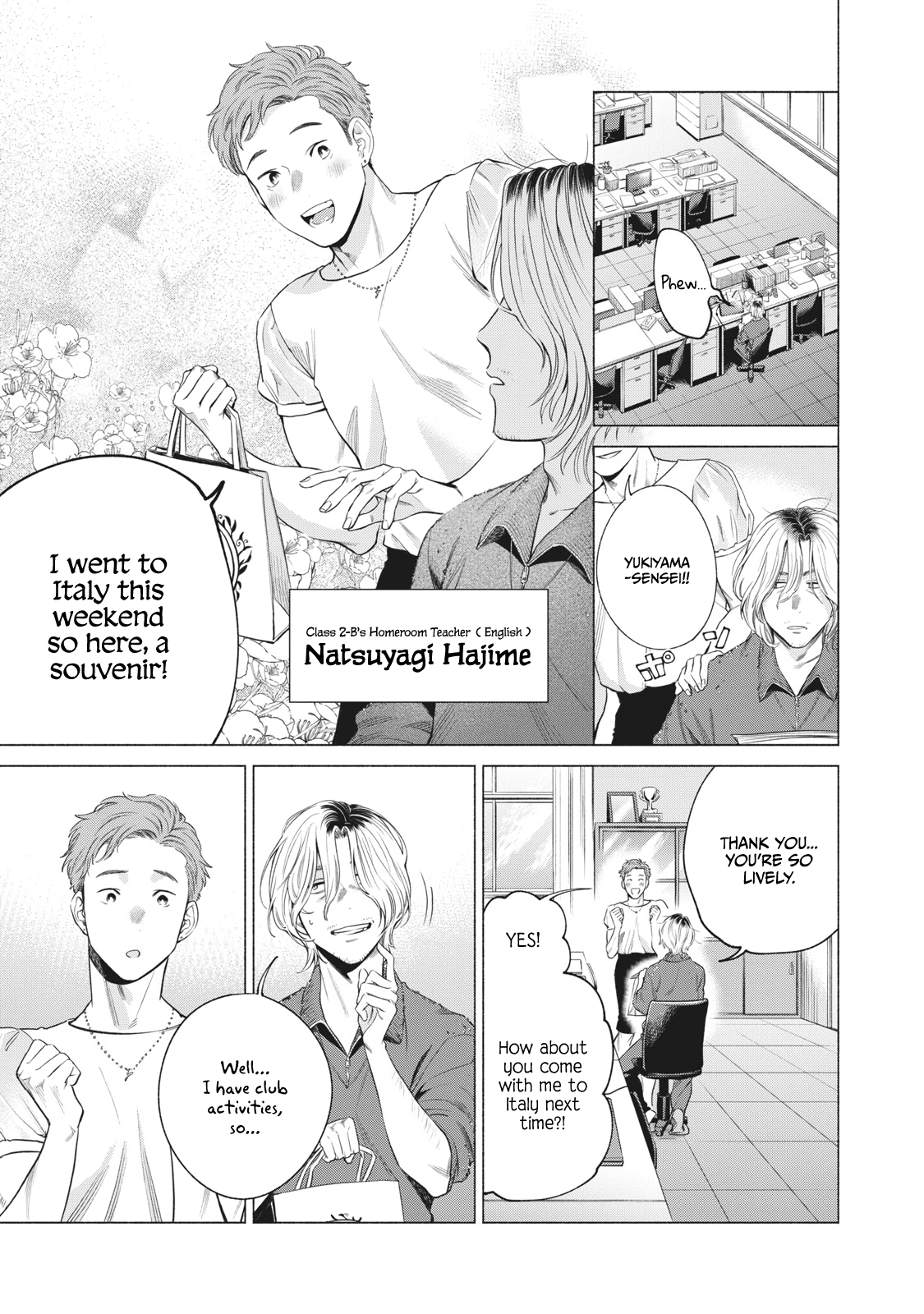 Reiwa Hanamaru Gakuen Chapter 10 page 6 - Chapter 10: #OMG #Yukiyama-sensei