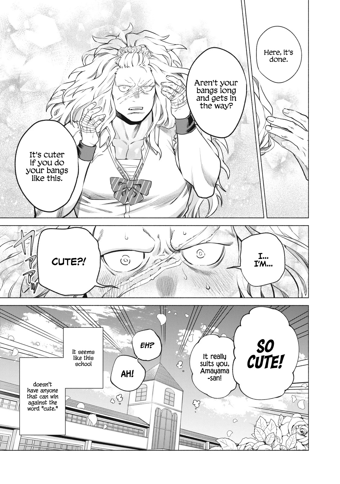 Reiwa Hanamaru Gakuen Chapter 11 page 13 - Chapter 11: #NaturalMaterial #Amayama-san