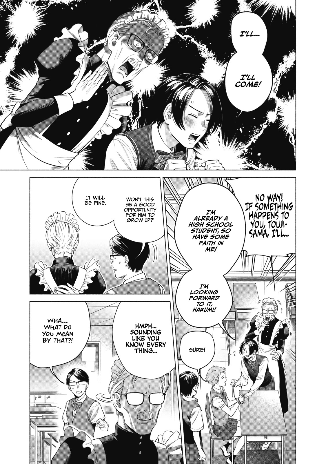 Reiwa Hanamaru Gakuen Chapter 12 page 6 - Chapter 12: #Touji-sama #CantDoItOnHisOwn