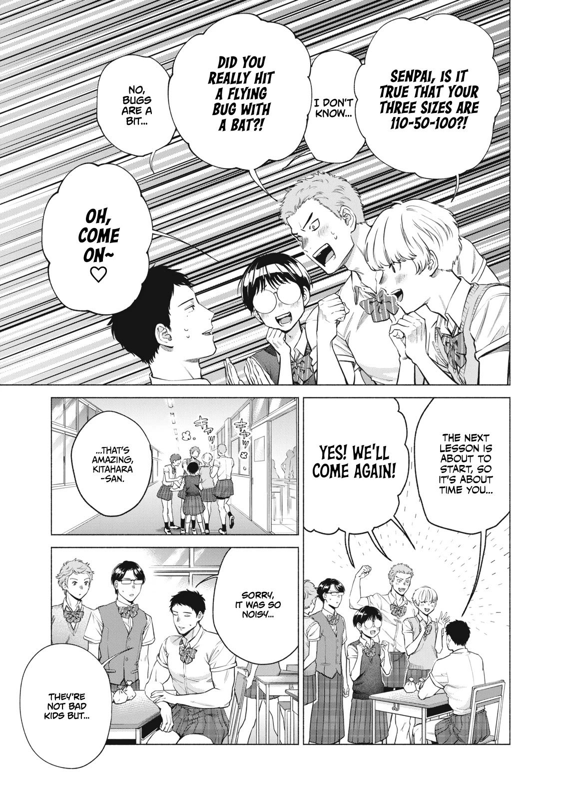 Reiwa Hanamaru Gakuen Chapter 13 page 4 - Chapter 13: #Adored #Senpai♡ #Kitahara-san