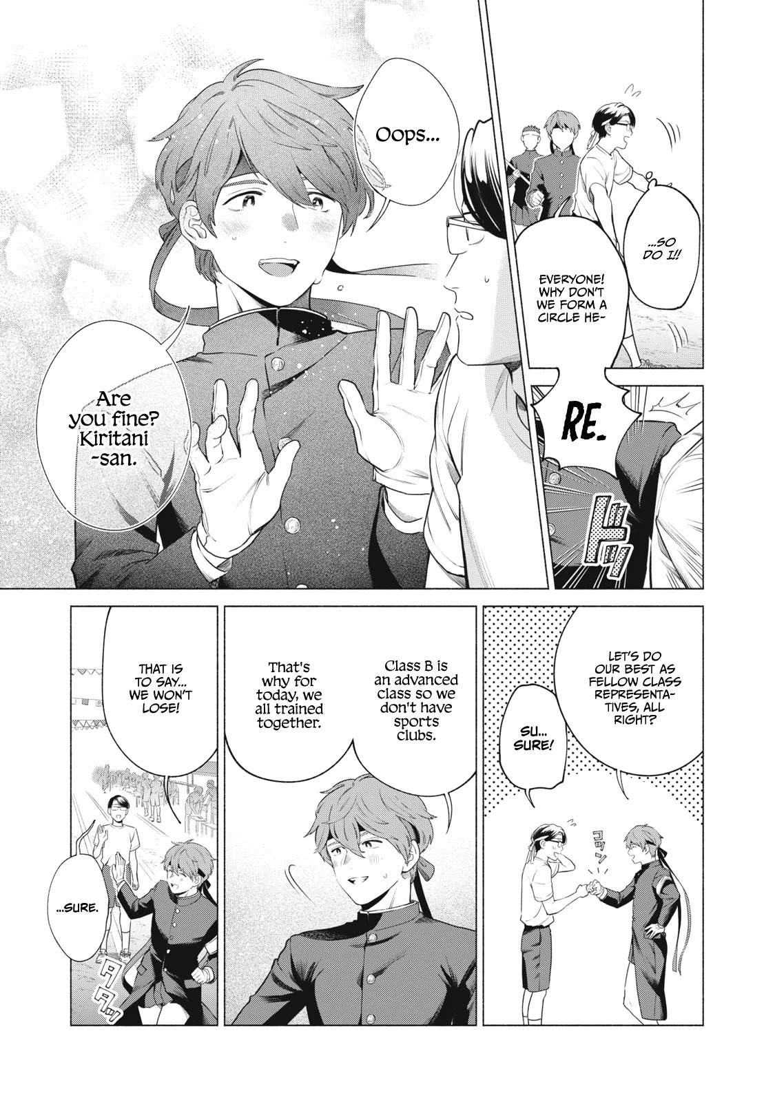 Reiwa Hanamaru Gakuen Chapter 14 page 4 - Chapter 14: #Fall #ClassRepShowdown #Mutou-san