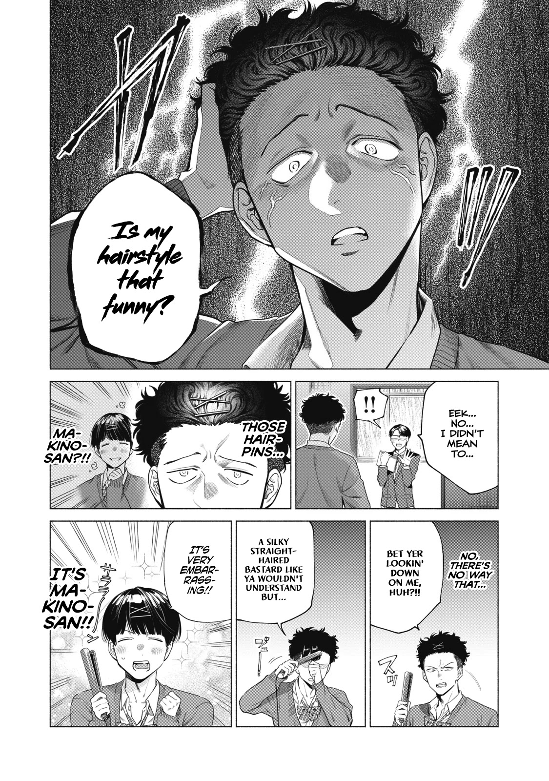 Reiwa Hanamaru Gakuen Chapter 15 page 5 - Chapter 15: #HairIsLife #ForAHighSchoolGirl #Makino-san