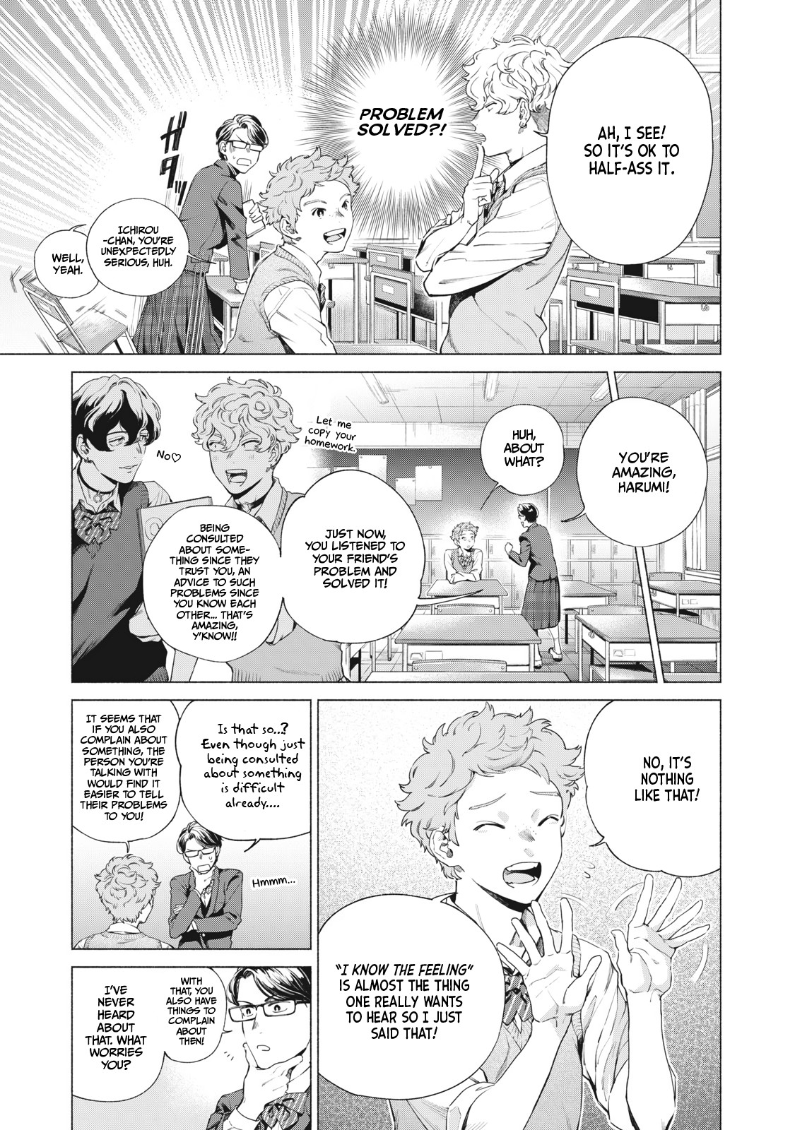 Reiwa Hanamaru Gakuen Chapter 3 page 4 - Chapter 3: #HelpWanted #Consultation #Kitahara-san