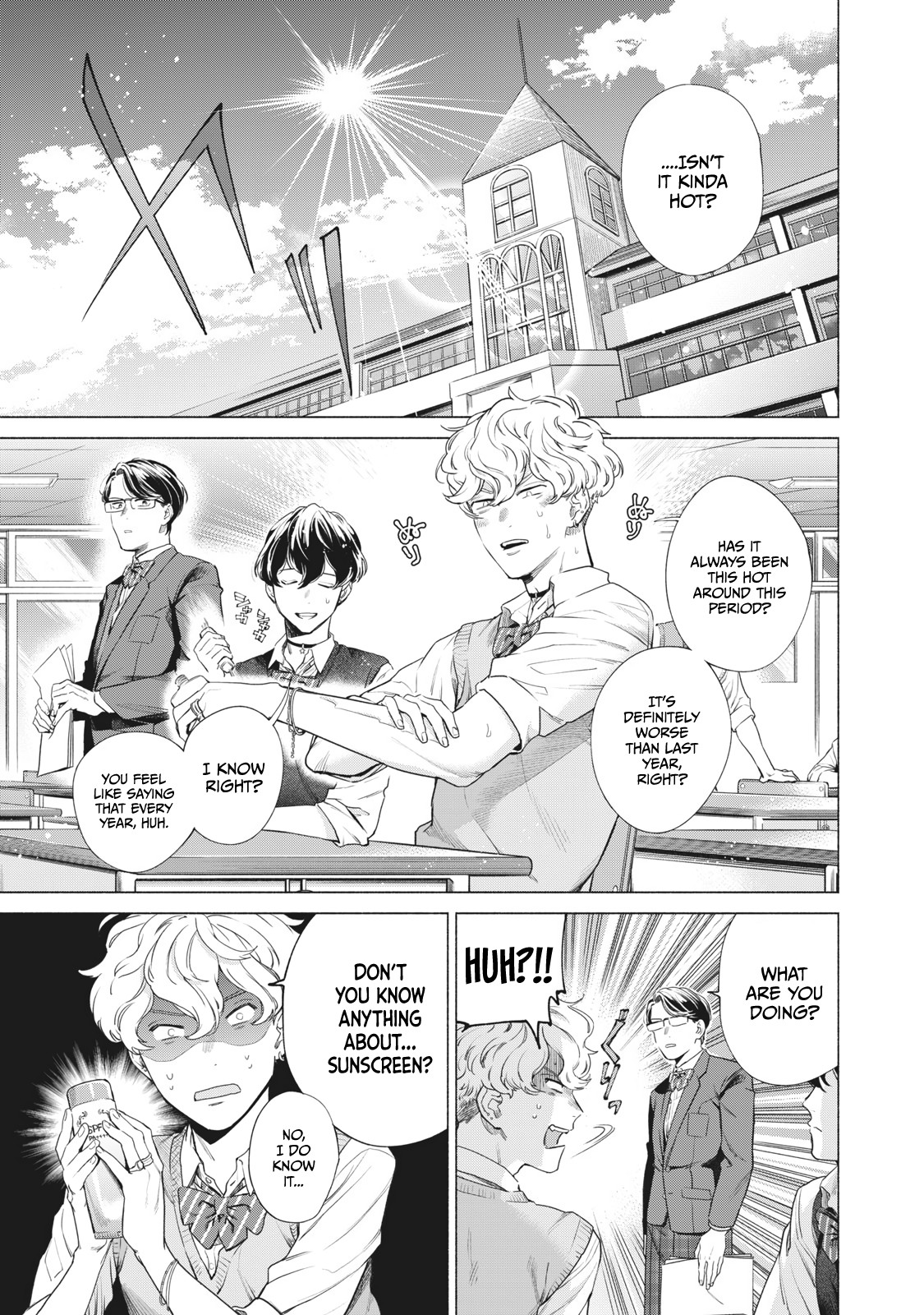Reiwa Hanamaru Gakuen Chapter 5 page 2 - Chapter 5: #SunburnPrevention #Unno-san