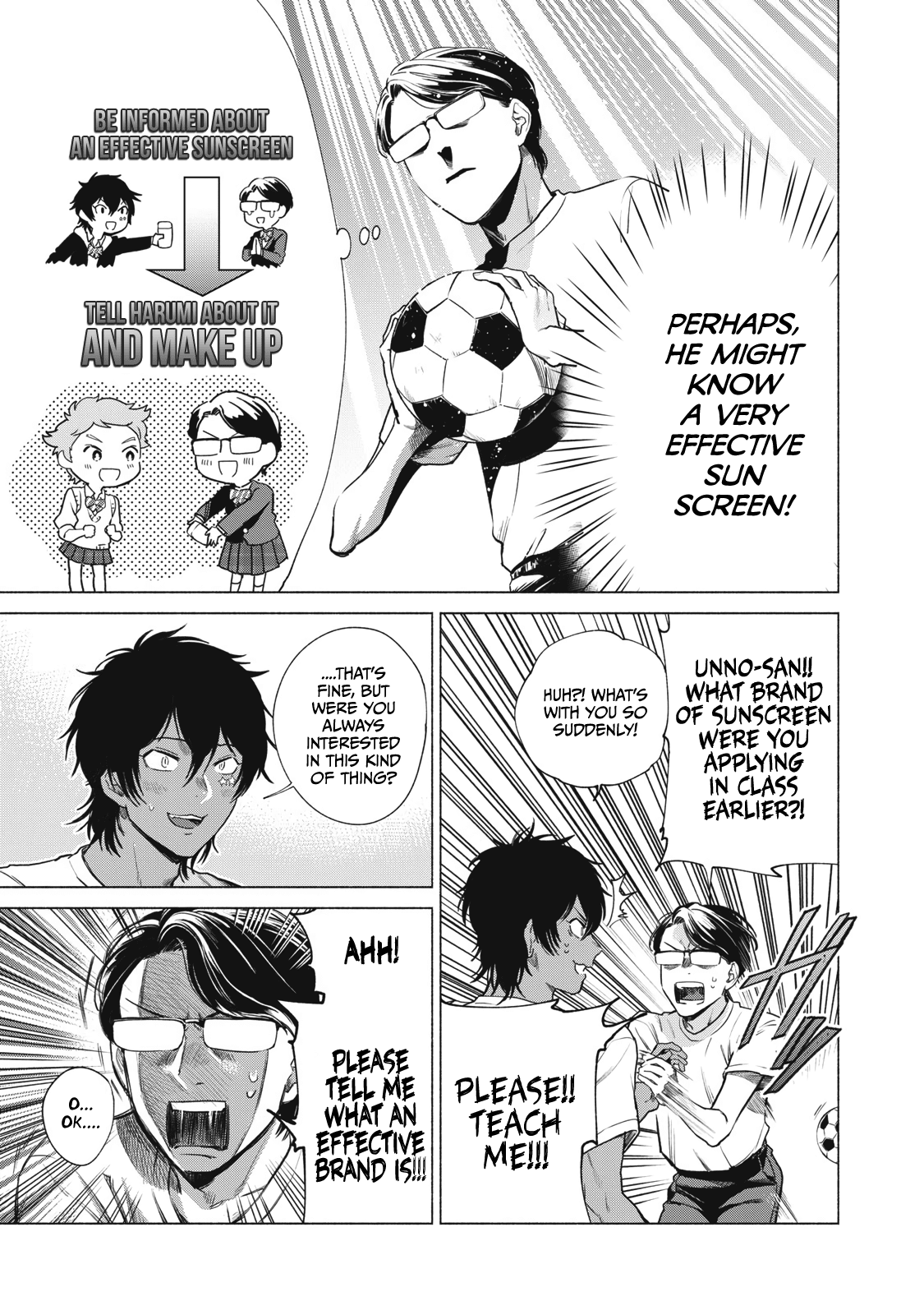 Reiwa Hanamaru Gakuen Chapter 5 page 8 - Chapter 5: #SunburnPrevention #Unno-san