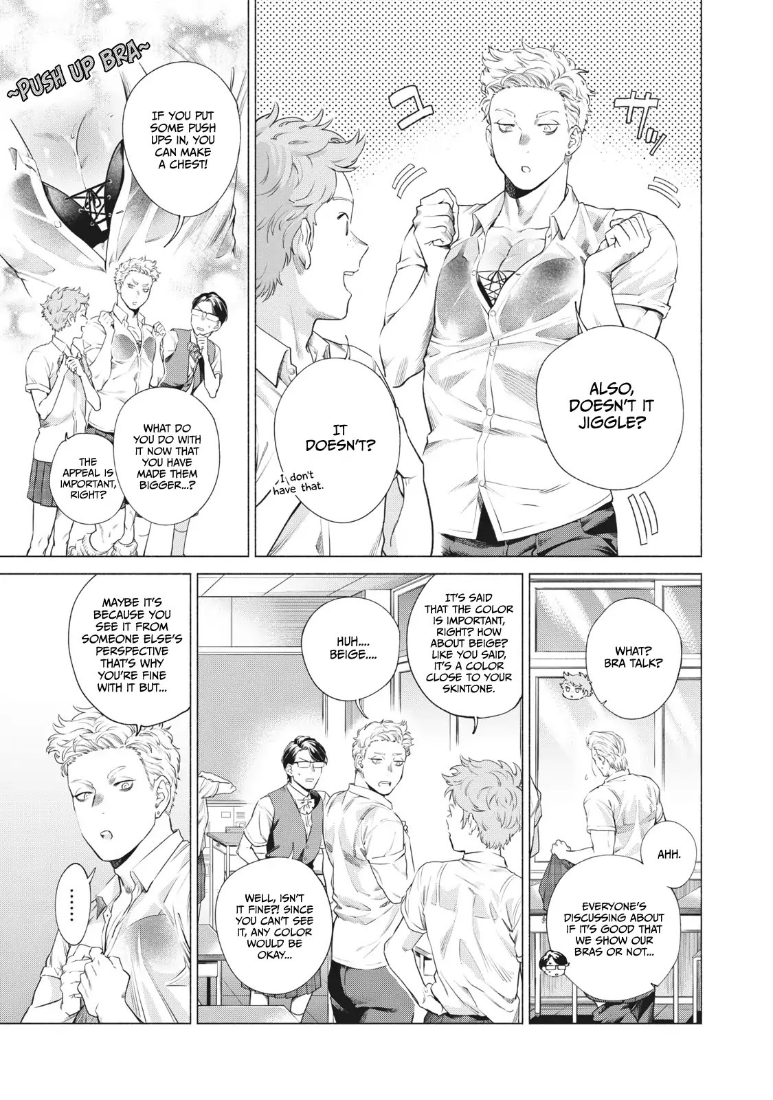 Reiwa Hanamaru Gakuen Chapter 6 page 6 - Chapter 6: #SummerClothes #TheStrongestBraDecidingMatch