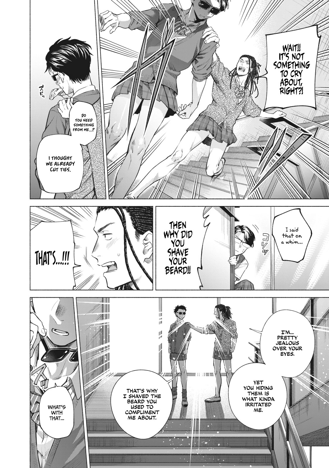 Reiwa Hanamaru Gakuen Chapter 7 page 10 - Chapter 7: #HavingABeard #IsUseless? #Uchimura-san